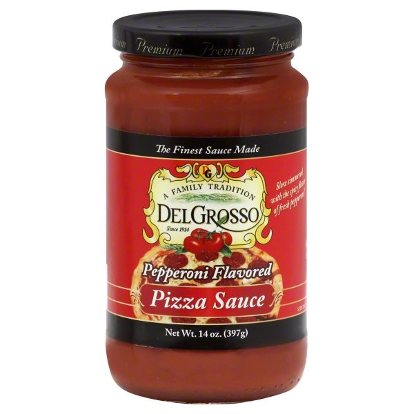 slide 1 of 1, DelGrosso Del Grosso Pizza Sauce, 14 oz