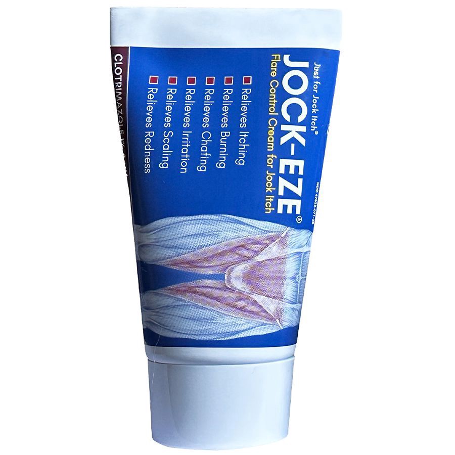 slide 5 of 5, Jock-Eze Flare Control Cream for Jock Itch Antifungal Cream Extra Value Pack 1 oz, 1 oz