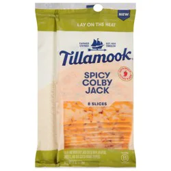 Tillamook Spicy Colby Jack Cheese Slices - 6 oz