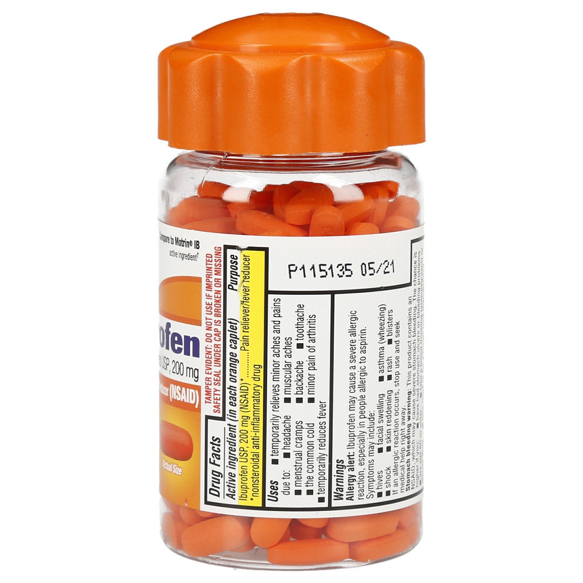 slide 5 of 13, Meijer Ibuprofen Caplets, 200mg, 225 ct