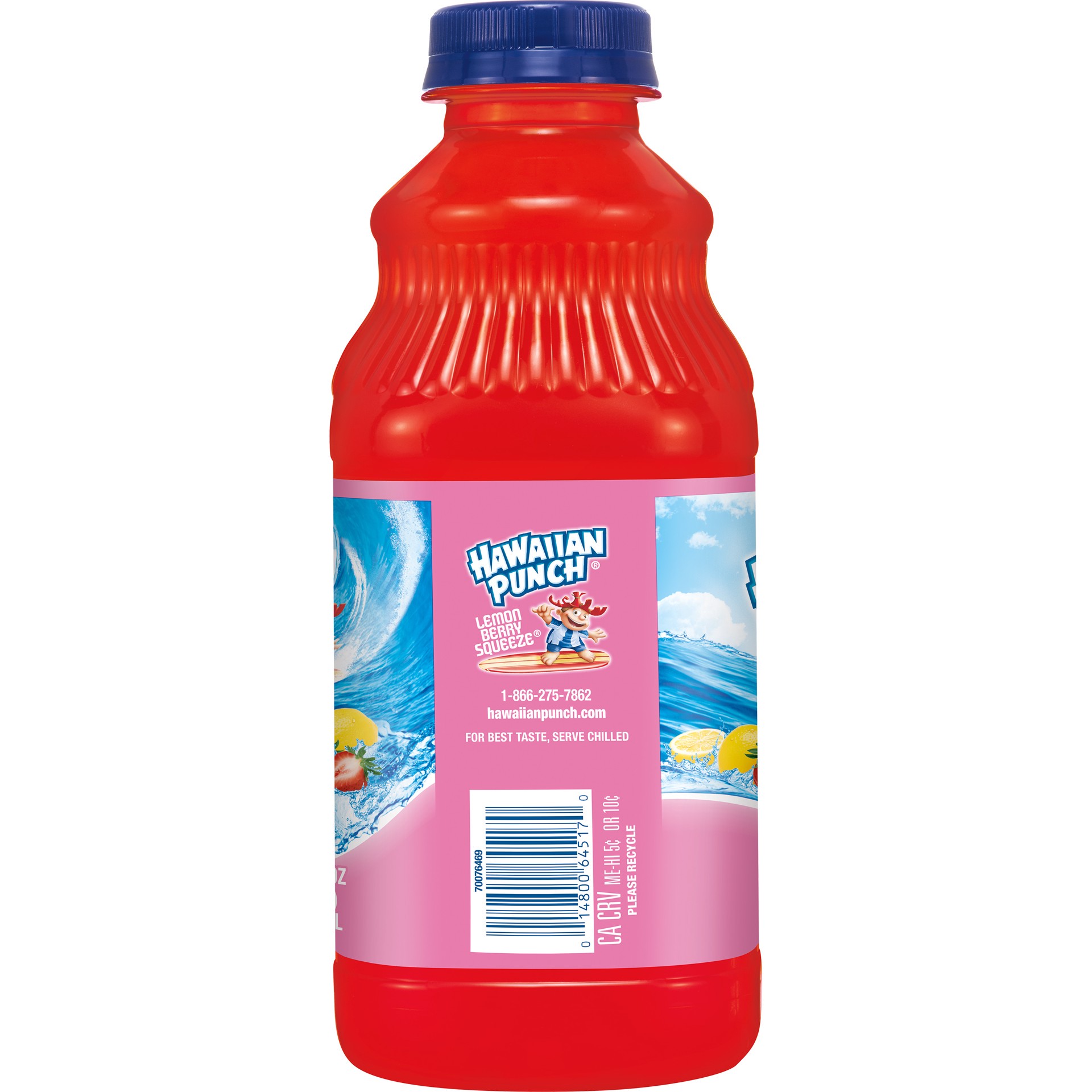 slide 2 of 5, Hawaiian Punch Lemon Berry Squeeze Juice Drink, 32 fl oz bottle, 32 fl oz