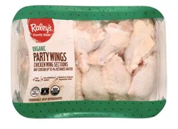 Raley's Purely Made Organic Chicken Party Wings Per Pound