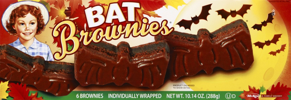 slide 4 of 4, Little Debbie Bat Brownies, 6 ct