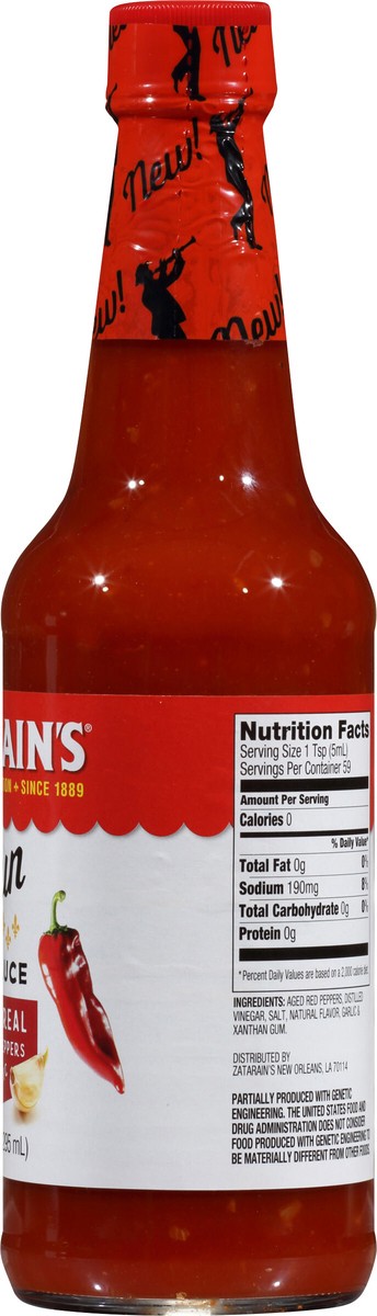 slide 6 of 7, Zatarain's Hot Sauce - Cajun, 10 fl oz, 10 oz
