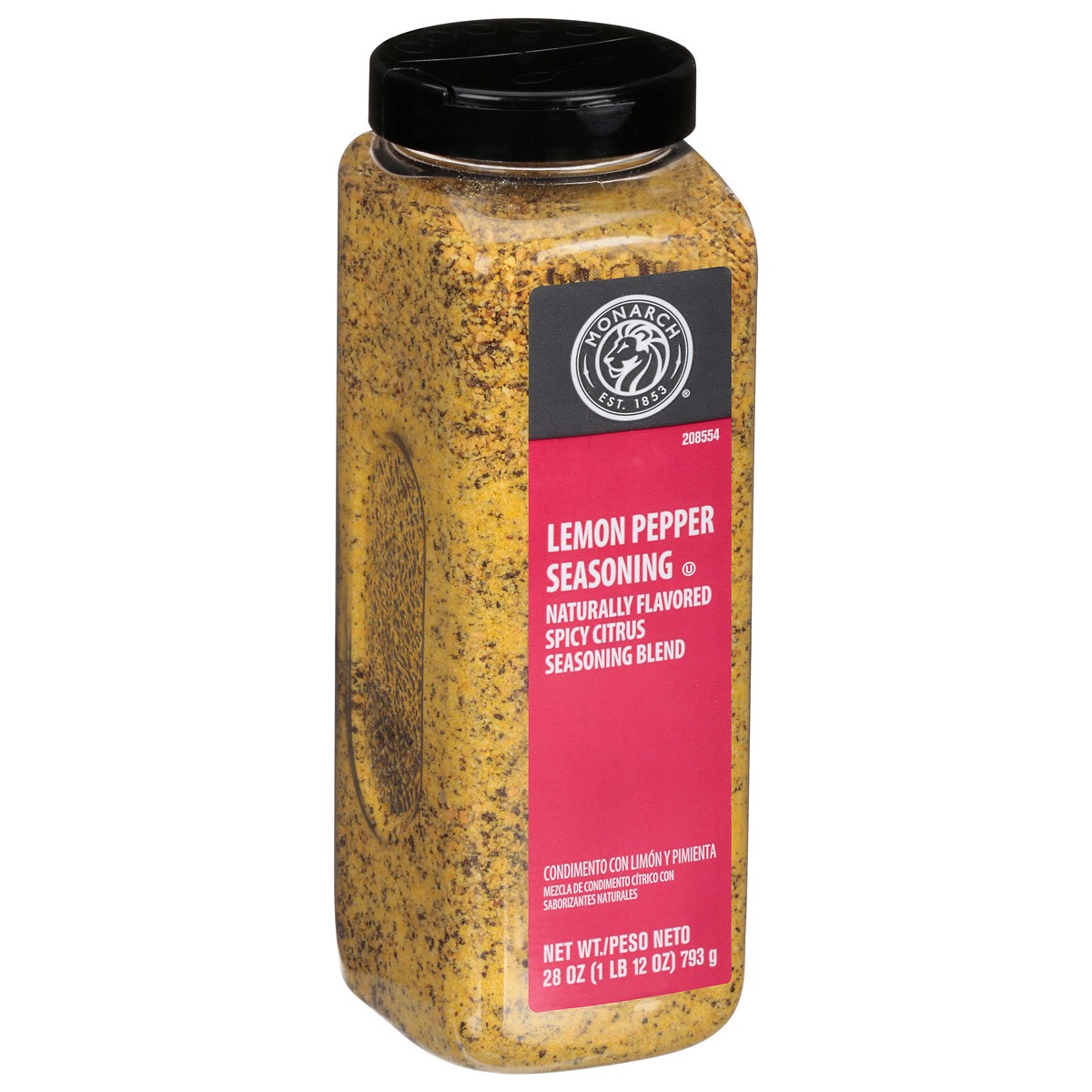 slide 3 of 14, Monarch Lemon Pepper Seasoning, 28 oz