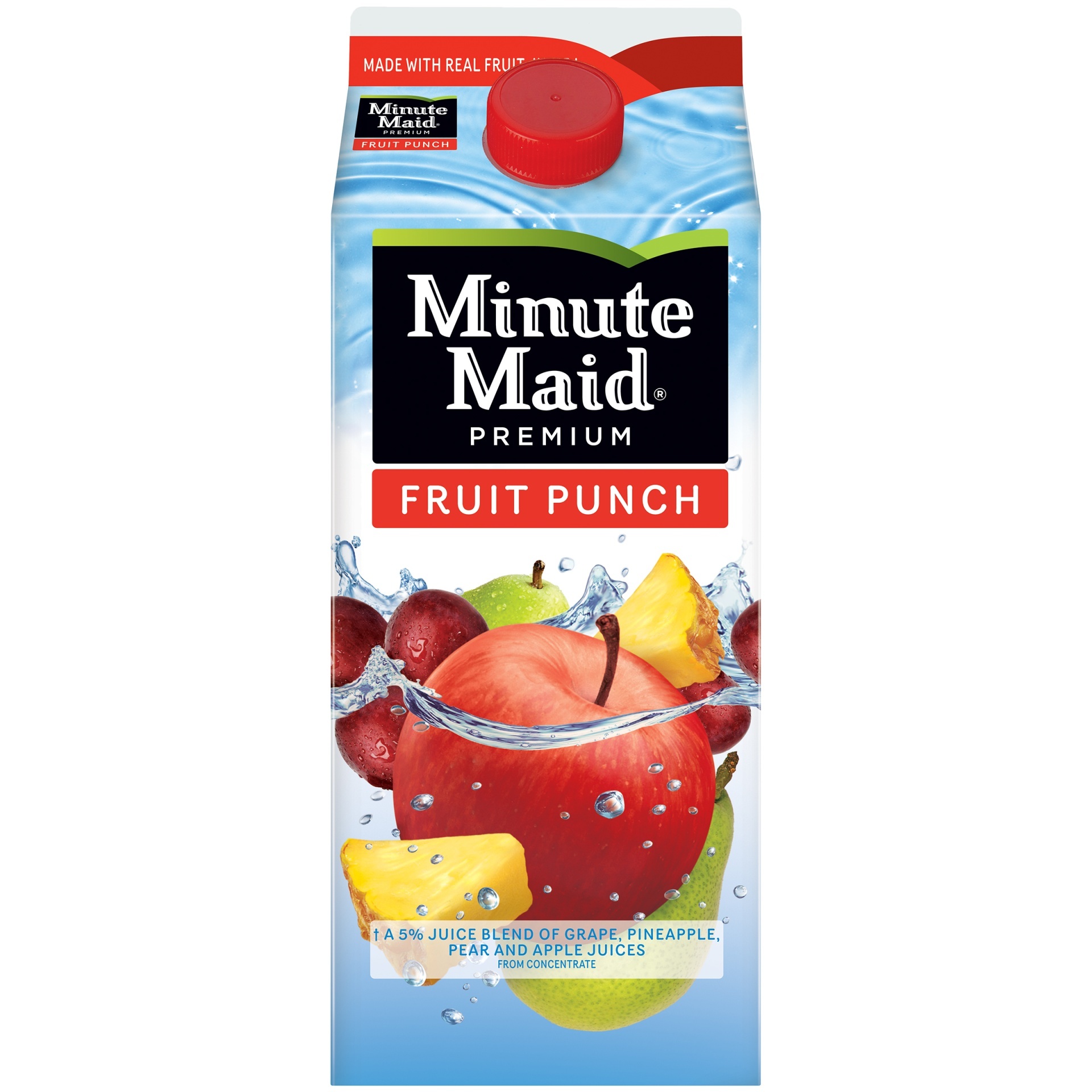 slide 1 of 1, Minute Maid Fruit Punch - 64 oz, 64 oz