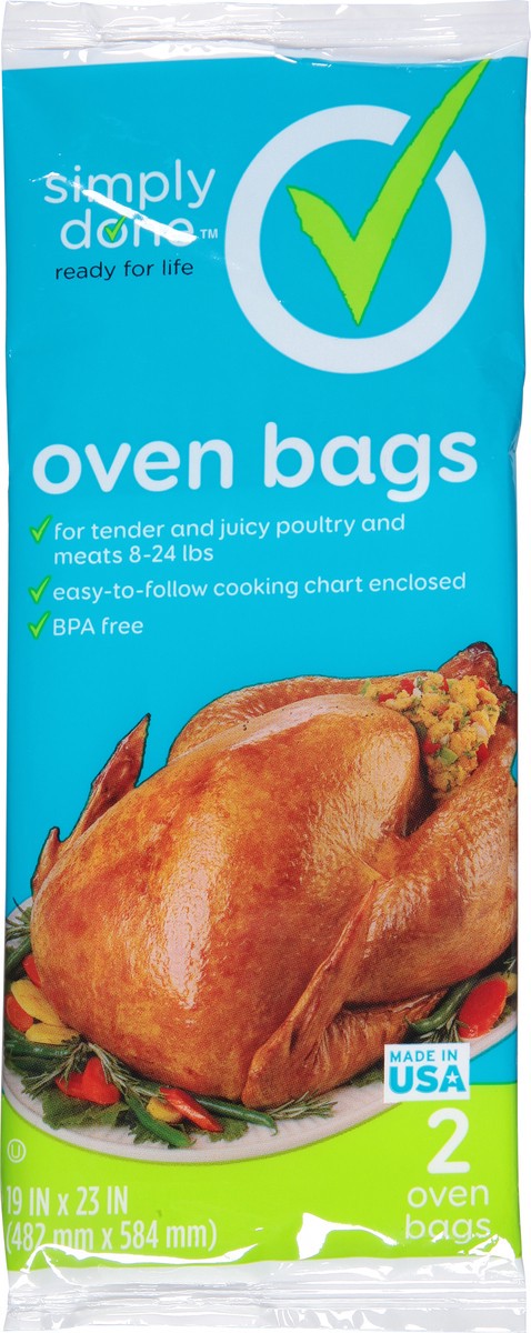 slide 7 of 8, Simply Done Oven Bags, 2 ct