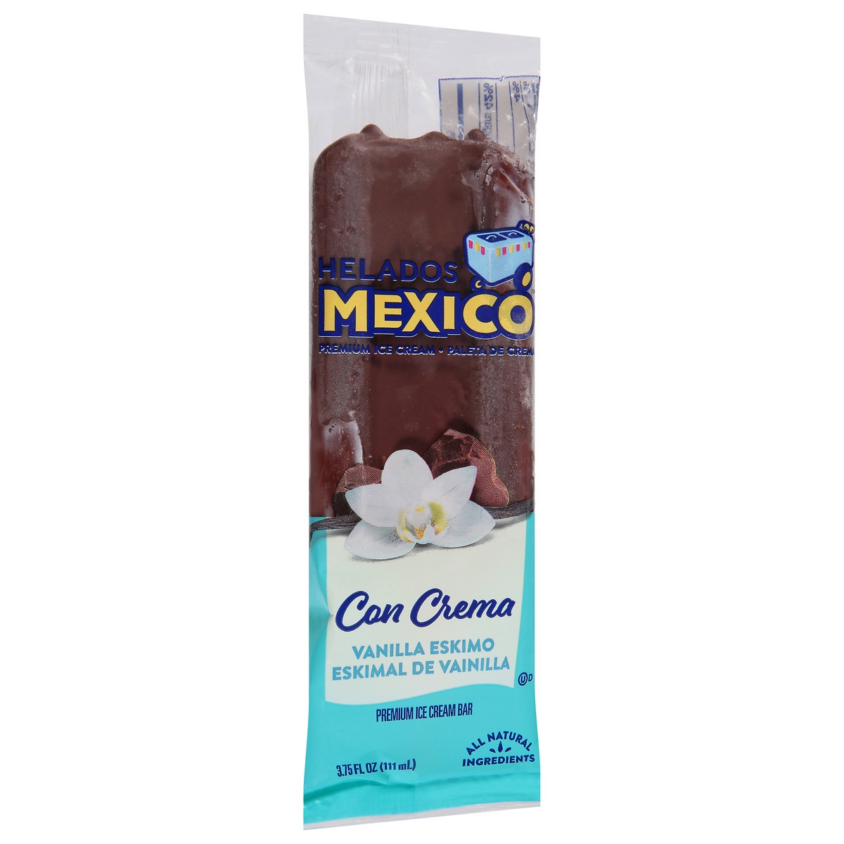 slide 5 of 11, Helados Mexico Premium Vanilla Eskimo Ice Cream Bar 3.75 fl oz, 3.75 fl oz