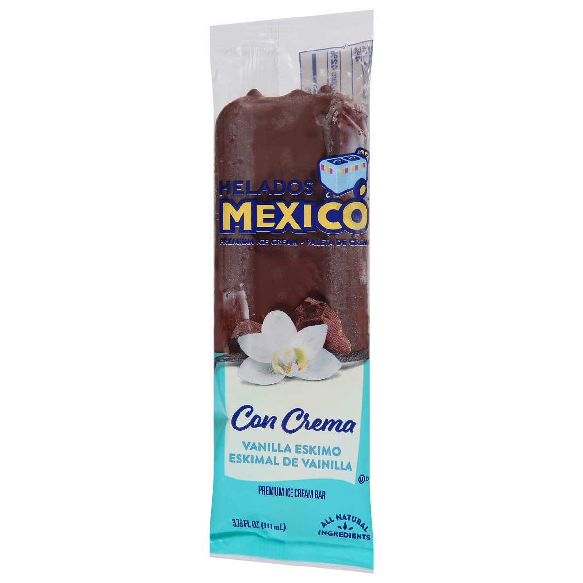 slide 8 of 11, Helados Mexico Premium Vanilla Eskimo Ice Cream Bar 3.75 fl oz, 3.75 fl oz