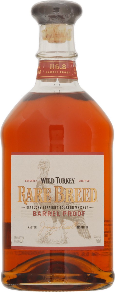 slide 1 of 11, Wild Turkey Barrel Proof Kentucky Straight Bourbon Whiskey 750 ml, 750 ml