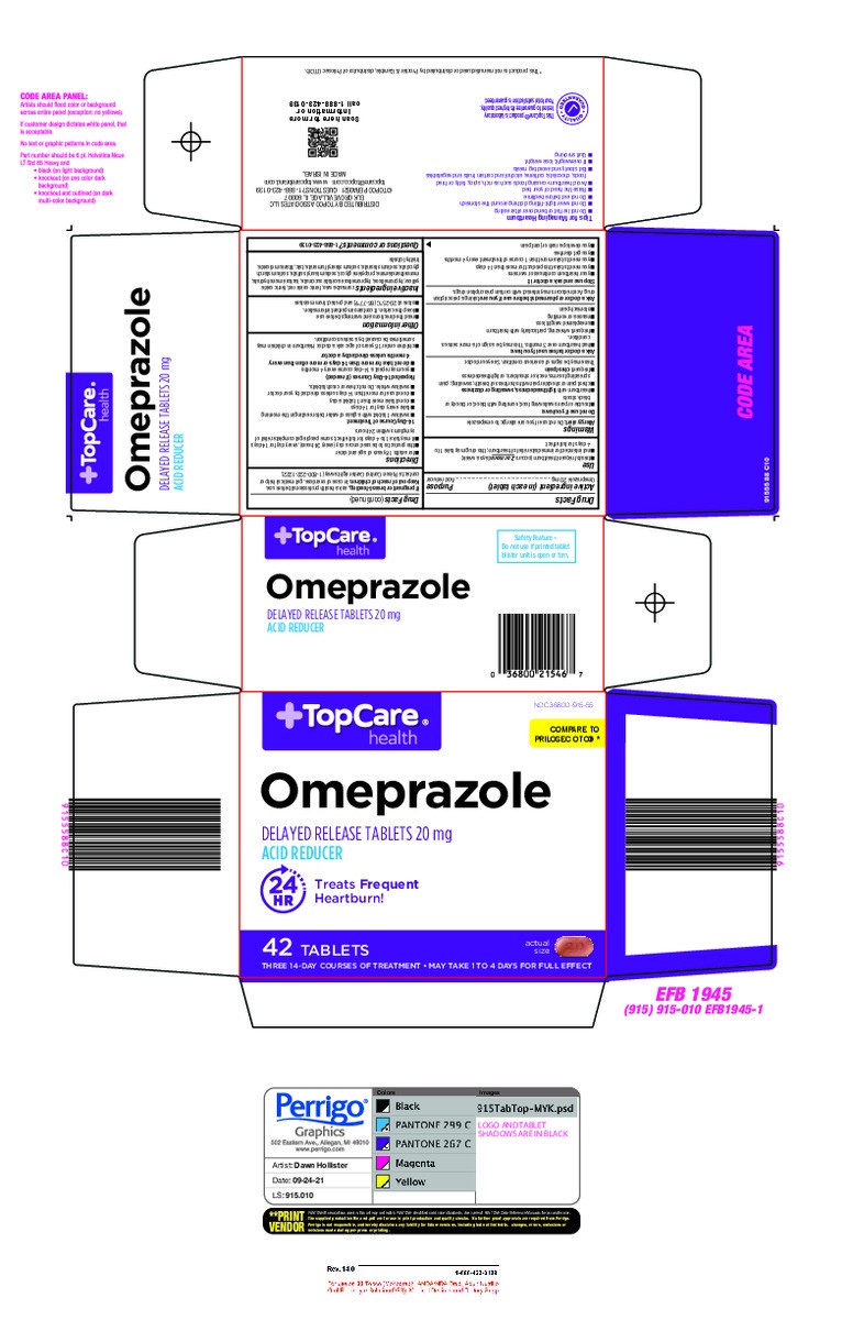 slide 7 of 14, Topcare Antacid Omeprazole Tabs, 42 ct