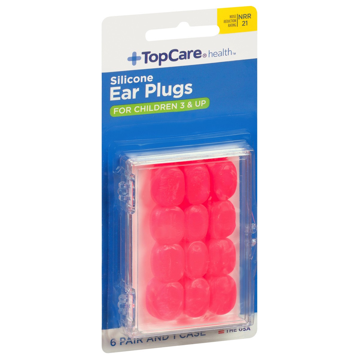 slide 2 of 9, TopCare Health Silicone Ear Plugs 7 1 ea, 1 ct