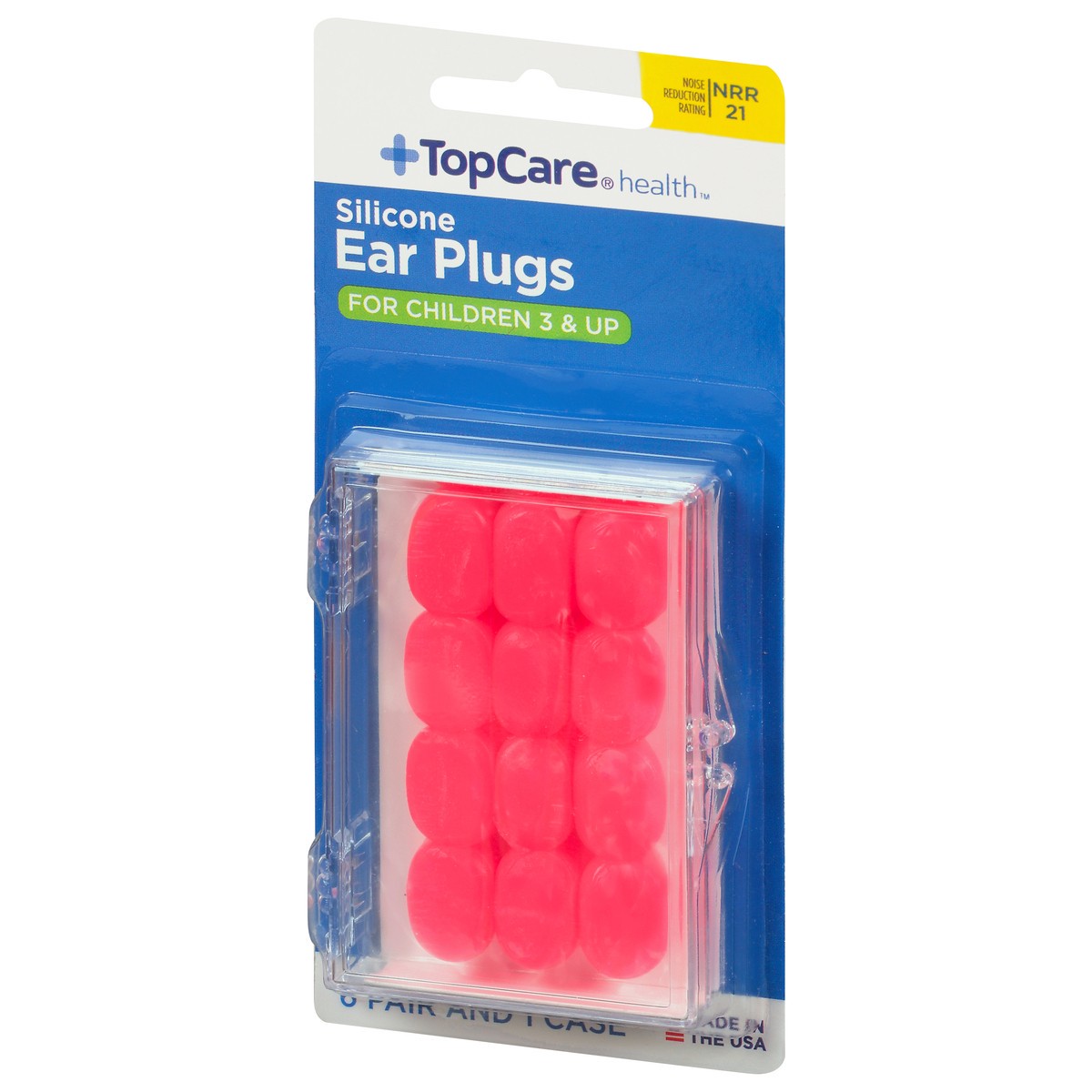 slide 3 of 9, TopCare Health Silicone Ear Plugs 7 1 ea, 1 ct