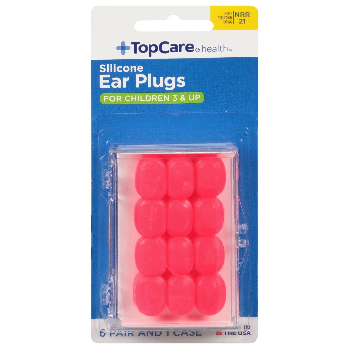 slide 9 of 9, TopCare Health Silicone Ear Plugs 7 1 ea, 1 ct