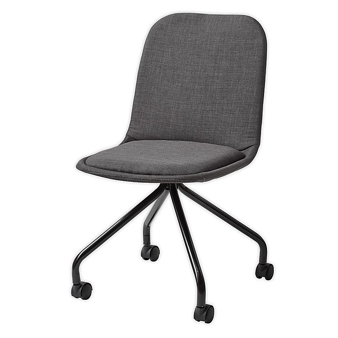 slide 1 of 1, SALT Full-Back Rolling Office Chair - Grey, 1 ct