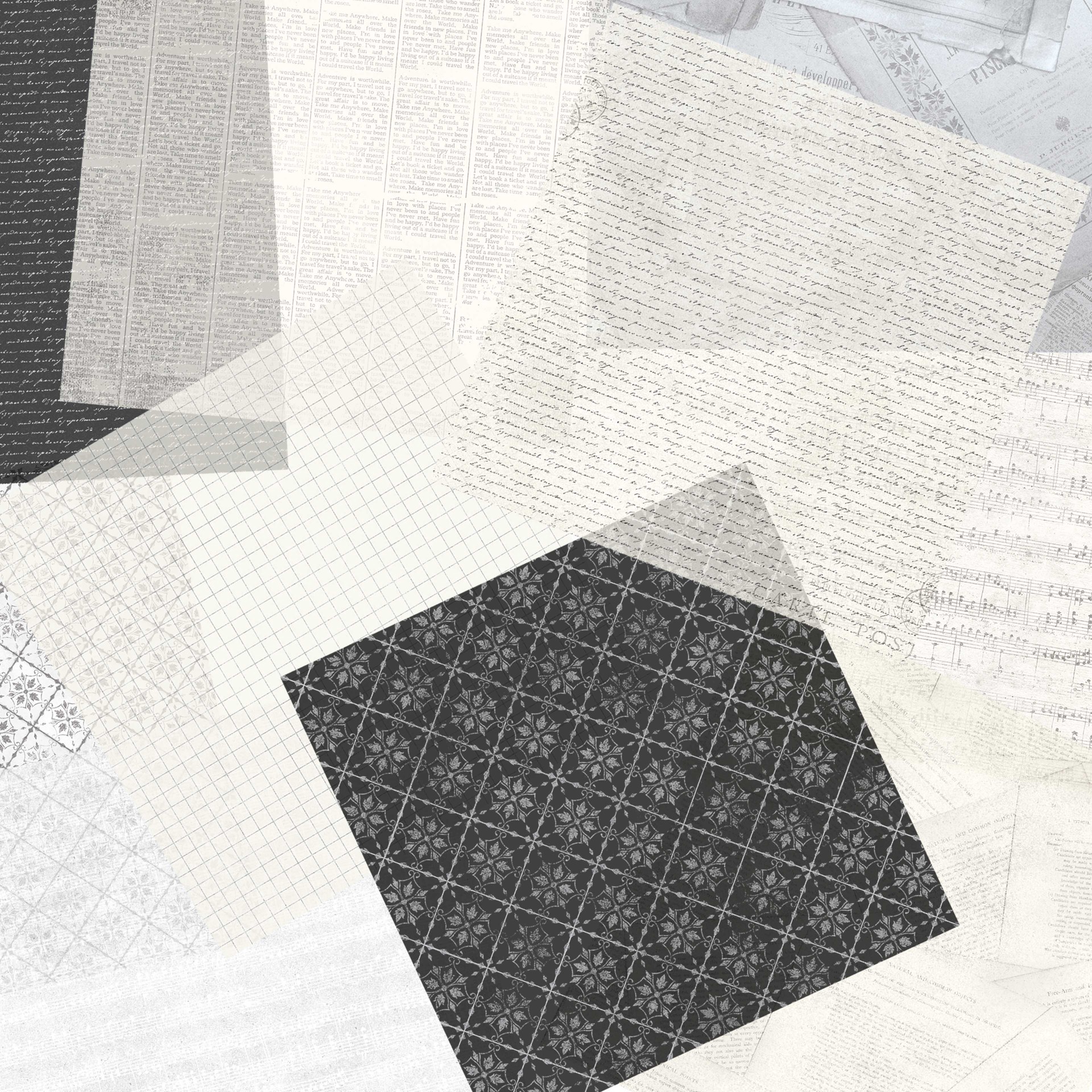 slide 2 of 5, 12" X 12" Neutral Vellum Paper Pad By Recollections, 20 Sheets, 12 in x 12 in