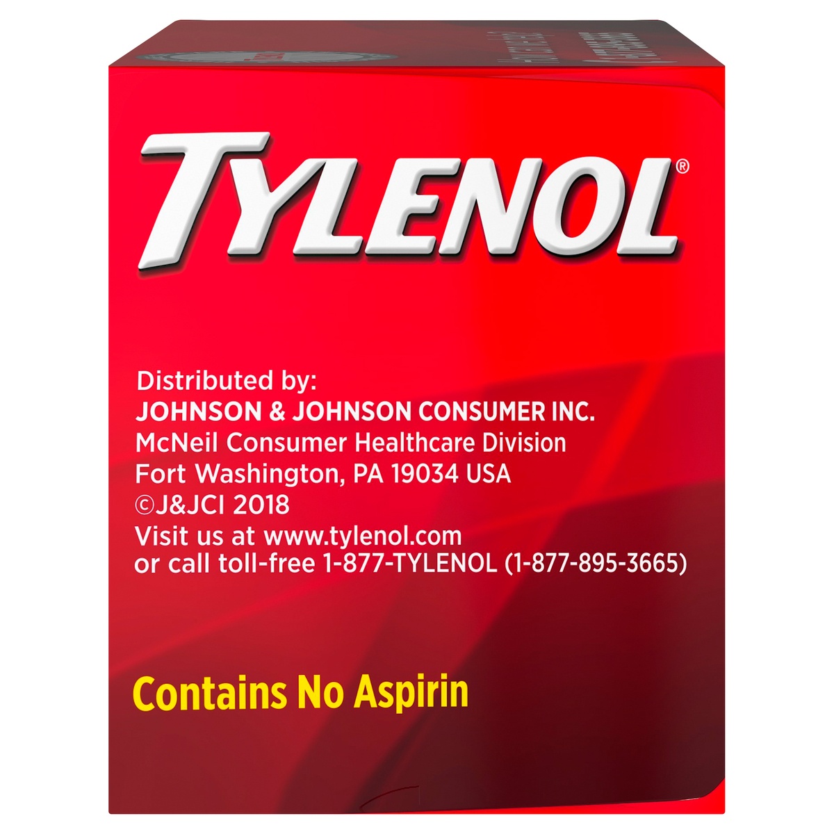 slide 3 of 5, Tylenol Extra Strength Caplets with 500 mg Acetaminophen, Pain Reliever & Fever Reducer, Acetaminophen For Headache, Backache & Menstrual Pain Relief, 225 ct