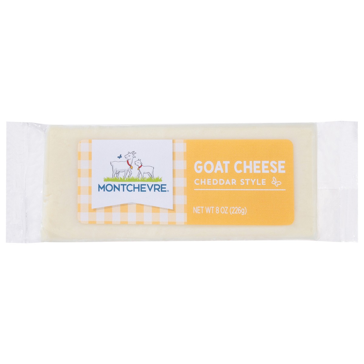 slide 7 of 14, Montchevre Cheddar Style Goat Cheese 8 oz, 8 oz