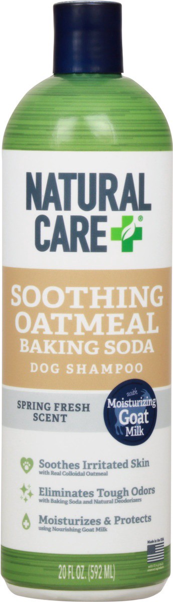 slide 6 of 9, Natural Care + Baking Soda & Soothing Oatmeal Botanical Scent Dog Shampoo 20 fl oz, 20 fl oz