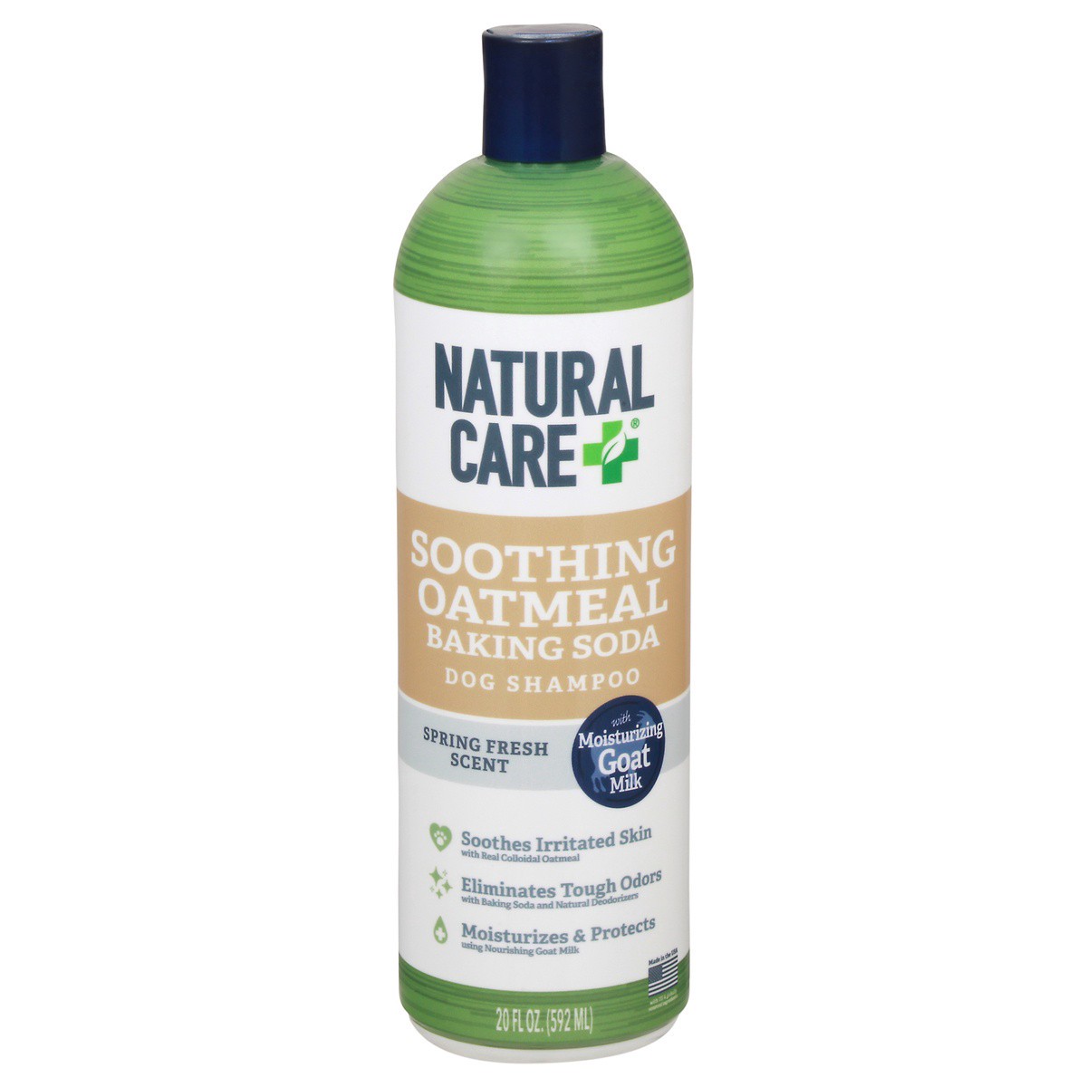 slide 1 of 9, Natural Care + Baking Soda & Soothing Oatmeal Botanical Scent Dog Shampoo 20 fl oz, 20 fl oz