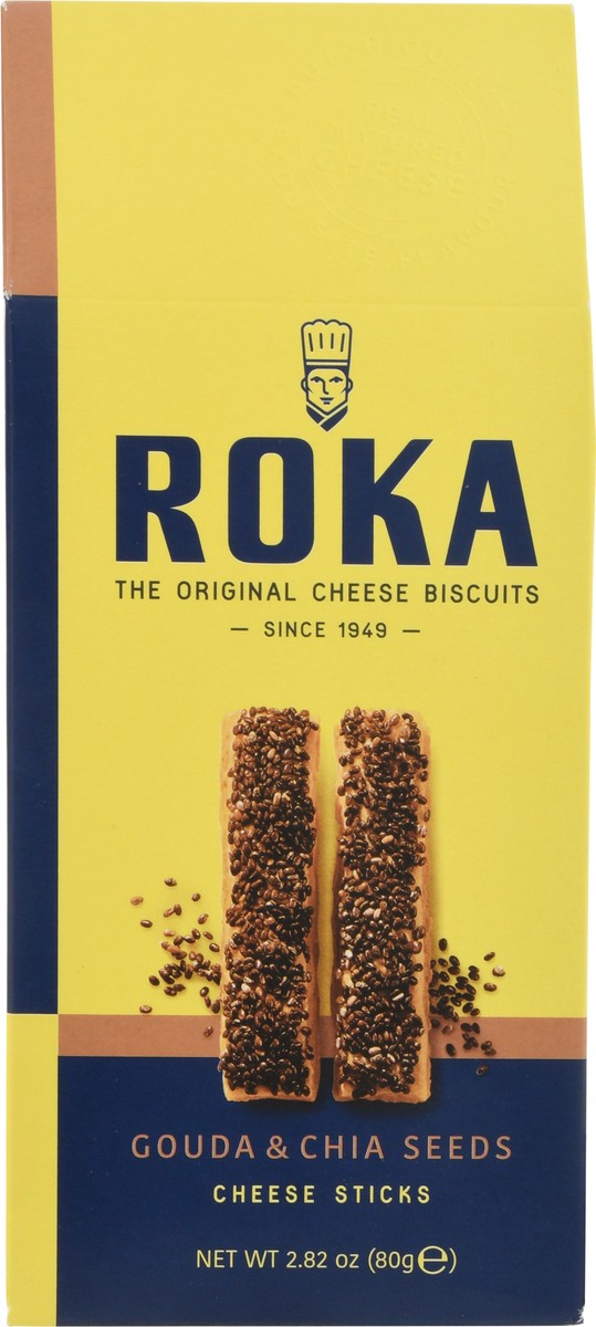 slide 12 of 14, Roka Gouda & Chia Seeds Cheese Sticks 2.82 oz, 2.82 oz