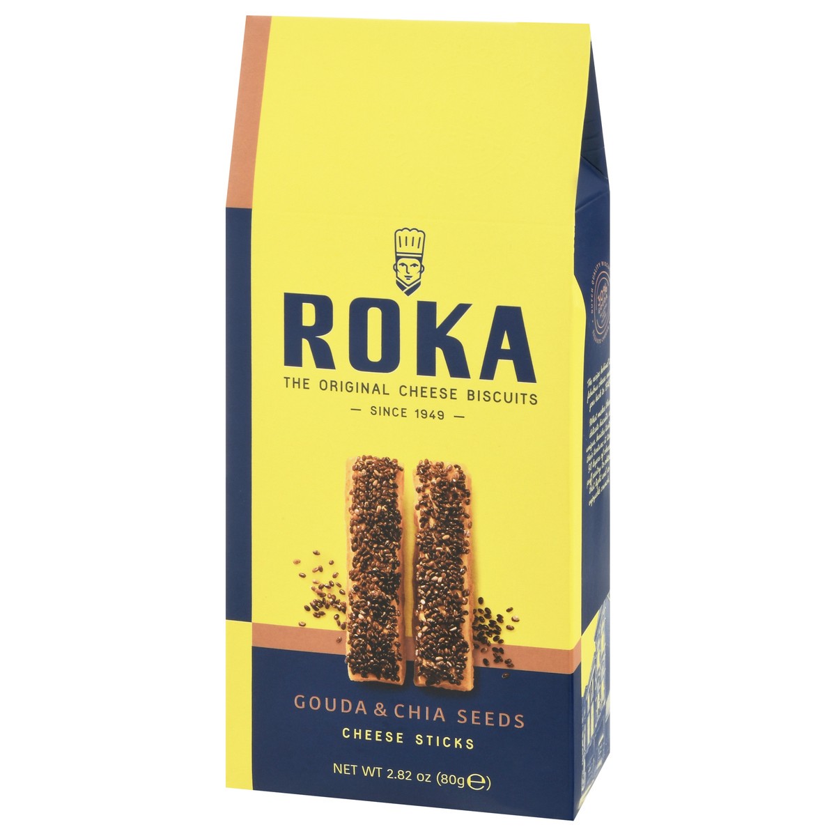slide 8 of 14, Roka Gouda & Chia Seeds Cheese Sticks 2.82 oz, 2.82 oz