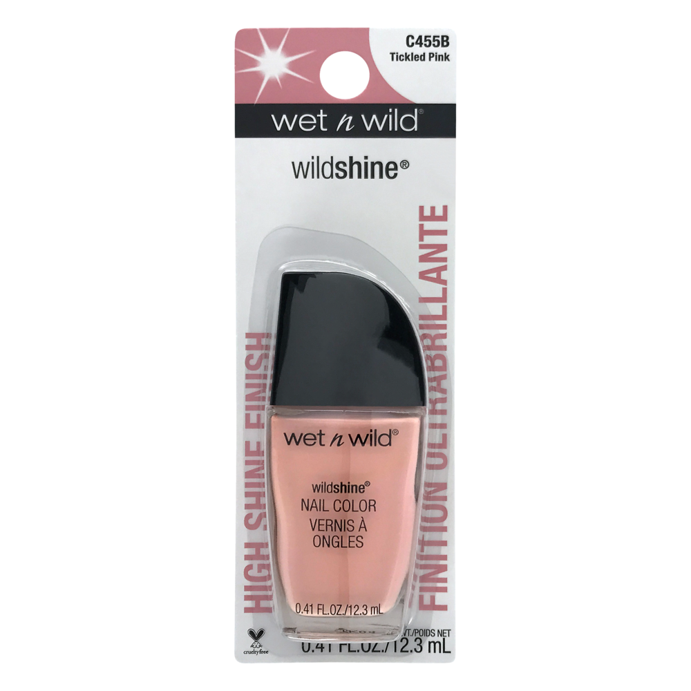 slide 1 of 1, wet n wild Nail Color - Tickled Pink, 0.41 fl oz