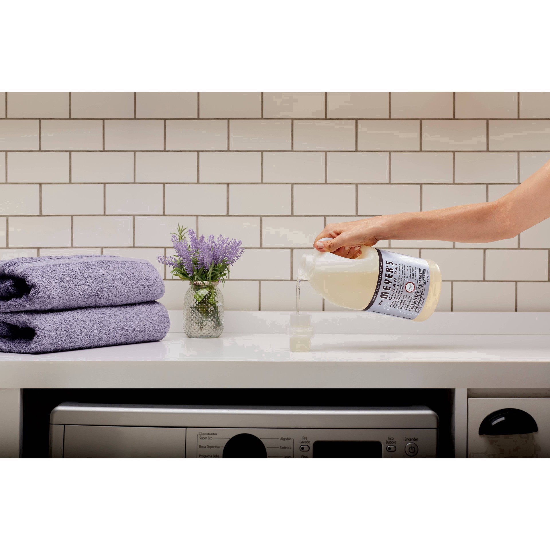 slide 30 of 58, Mrs. Meyer's Clean Day Lavender Scent Laundry Detergent 64 oz, 64 oz