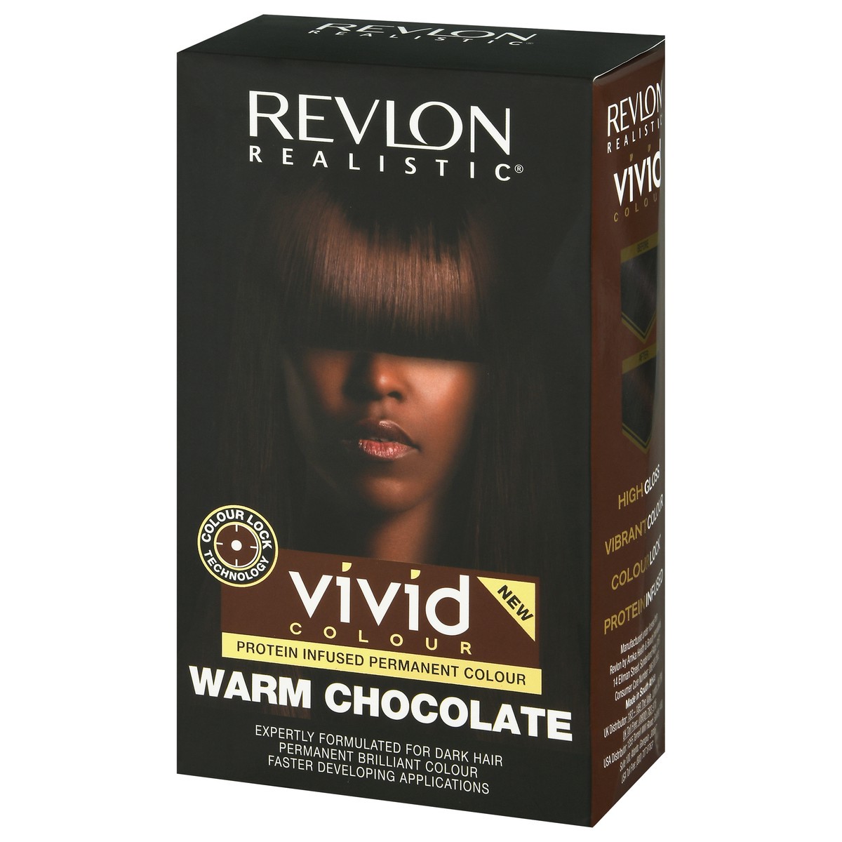 slide 2 of 12, Revlon Realistic Warm Chocolate Vivid Colour 1 ea, 1 ea