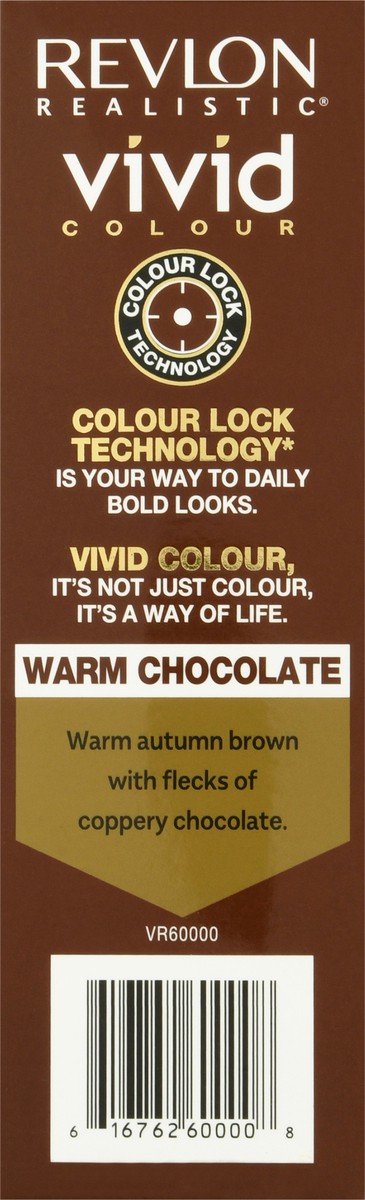 slide 3 of 12, Revlon Realistic Warm Chocolate Vivid Colour 1 ea, 1 ea