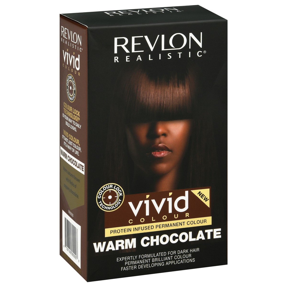slide 12 of 12, Revlon Realistic Warm Chocolate Vivid Colour 1 ea, 1 ea