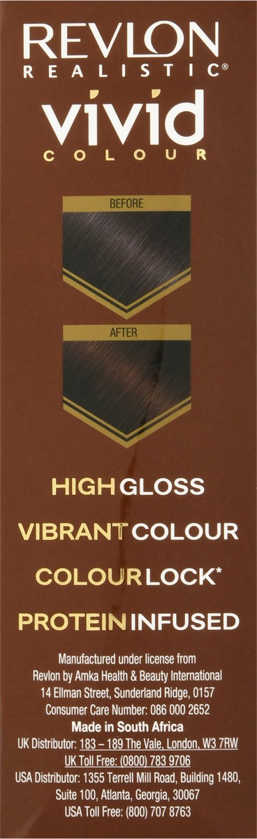 slide 4 of 12, Revlon Realistic Warm Chocolate Vivid Colour 1 ea, 1 ea