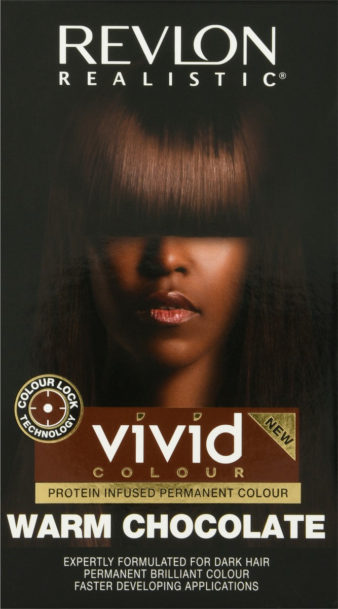 slide 6 of 12, Revlon Realistic Warm Chocolate Vivid Colour 1 ea, 1 ea