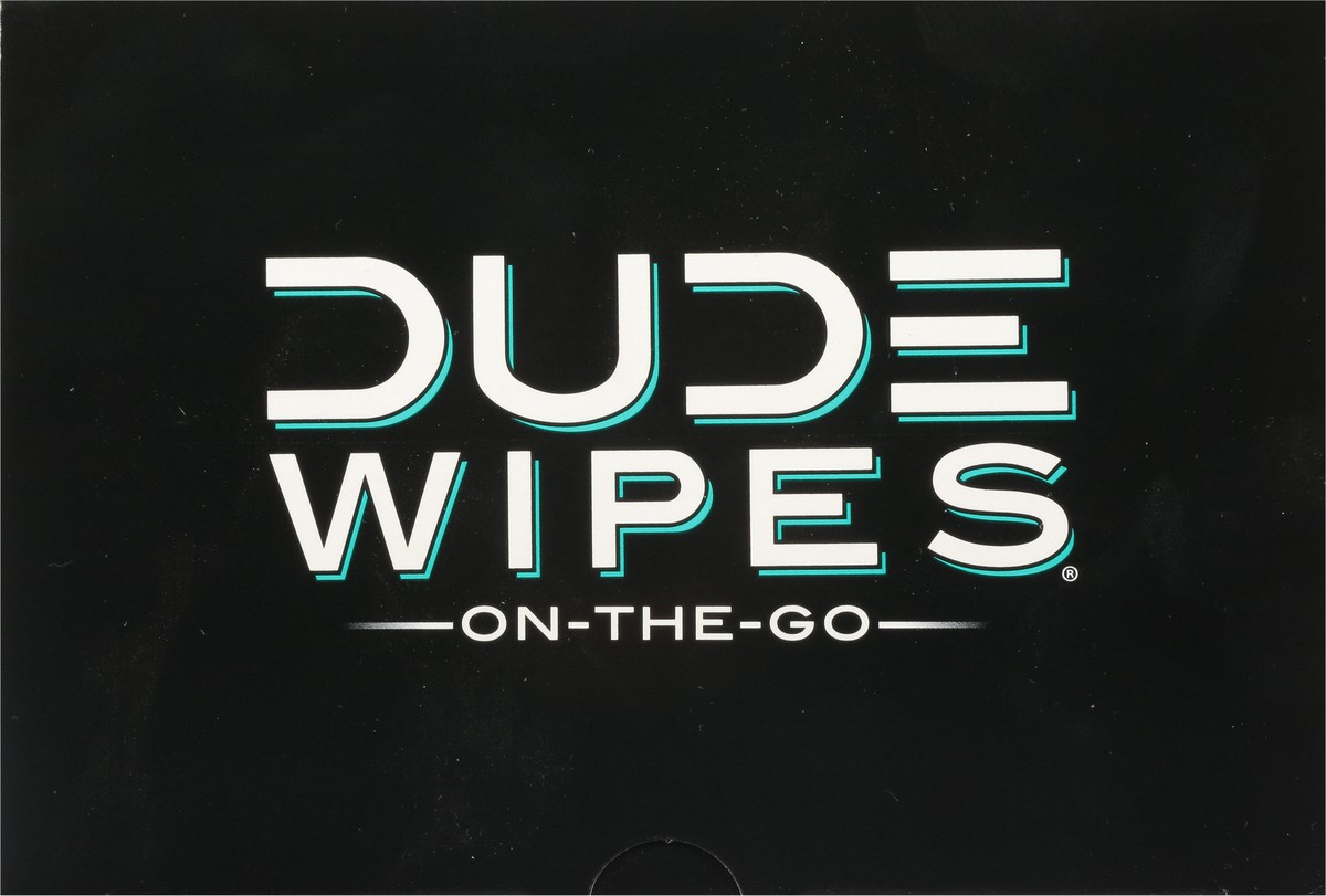 slide 3 of 9, DUDE On-The-Go Mint Chill Flushable Wipes 30 ea, 30 ct