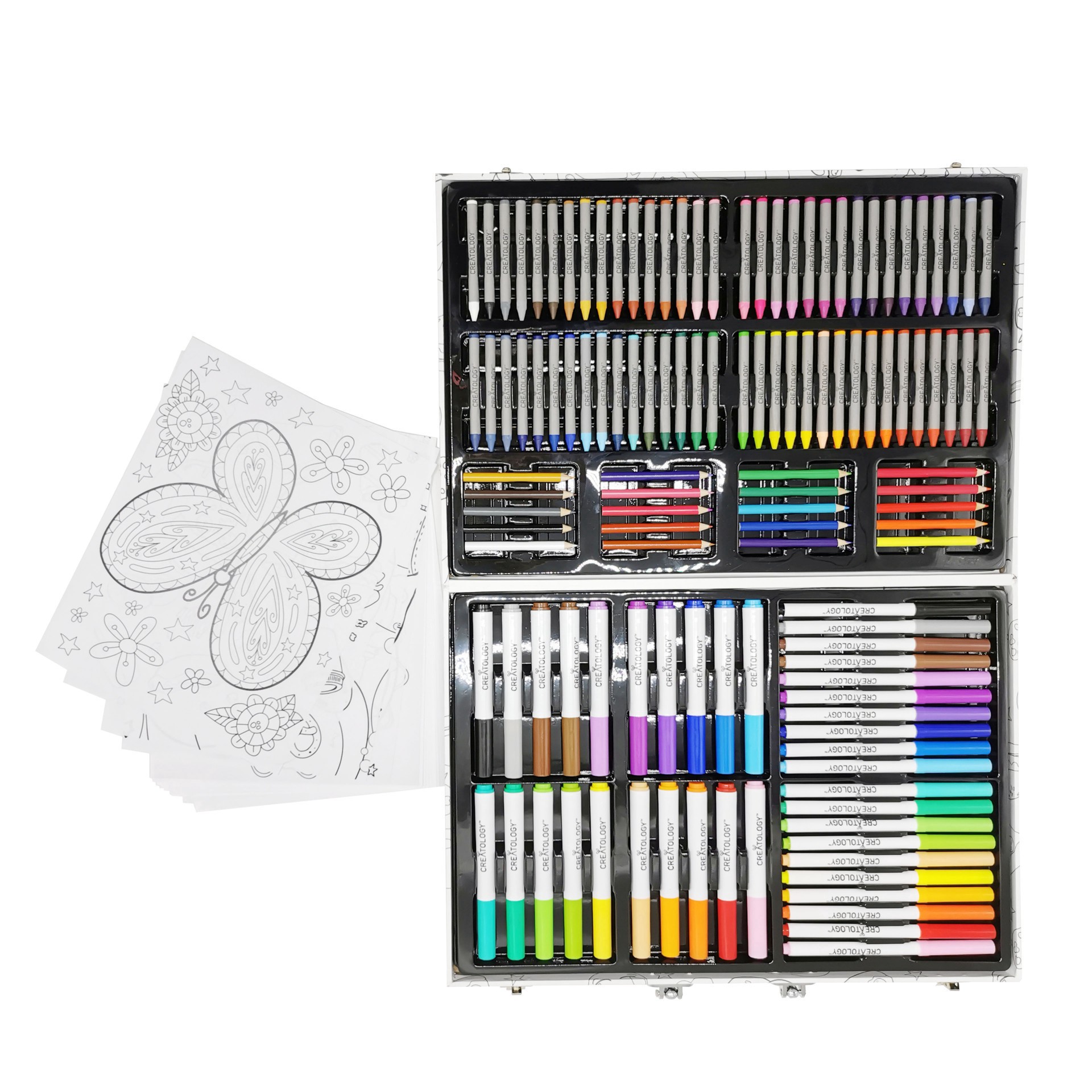 slide 5 of 5, 150 Piece Kid's Art Case By Creatology, 150 ct