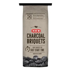 H-E-B Fast Start Charcoal Ridge Briquets