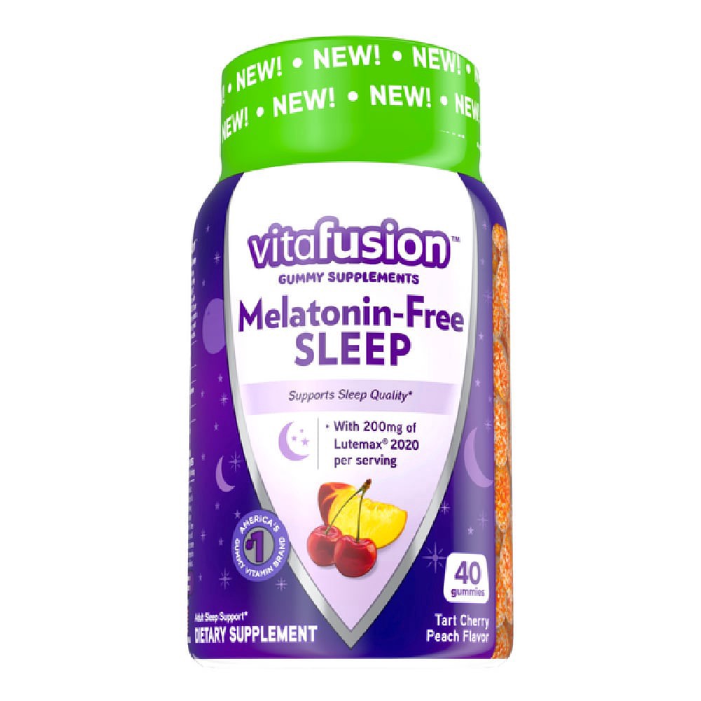 slide 1 of 2, vitafusion Vitafusion Melatonin Free Sleep, 40 ct