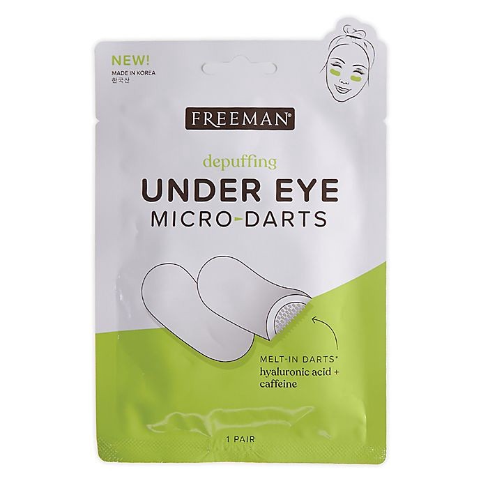 slide 1 of 3, Freeman Micro-Darts Pro De-Puff Under Eye Patches (Pair), 1 ct