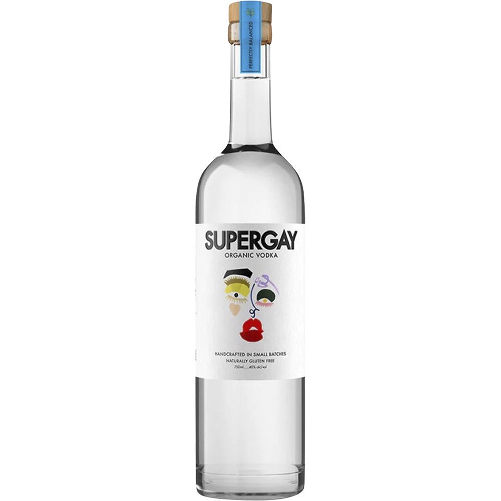 slide 1 of 1, Supergay Craft Vodka, 750 ml