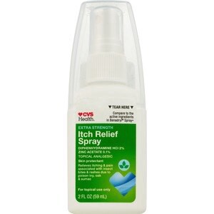 slide 1 of 1, CVS Health Itch Relief Spray Extra Strength, 2 Oz, 1 ct