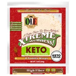 Olé Mexican Foods Olé Xtreme White Snack Size High Fiber Keto Certified Tortillas