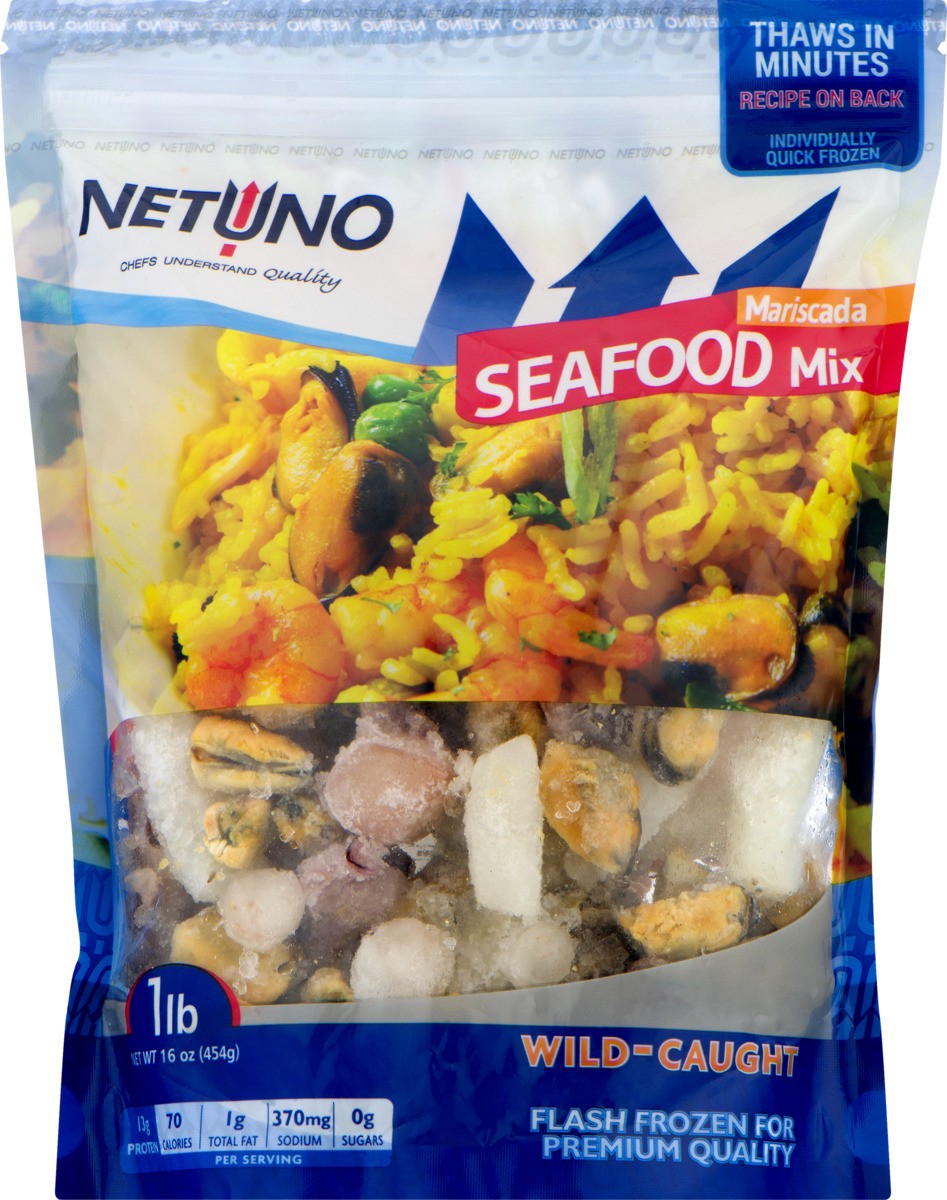 slide 9 of 10, Netuno Seafood Medley, 1 lb