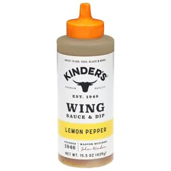 Kinder's® Lemon Pepper Wing Sauce, 15.5 oz
