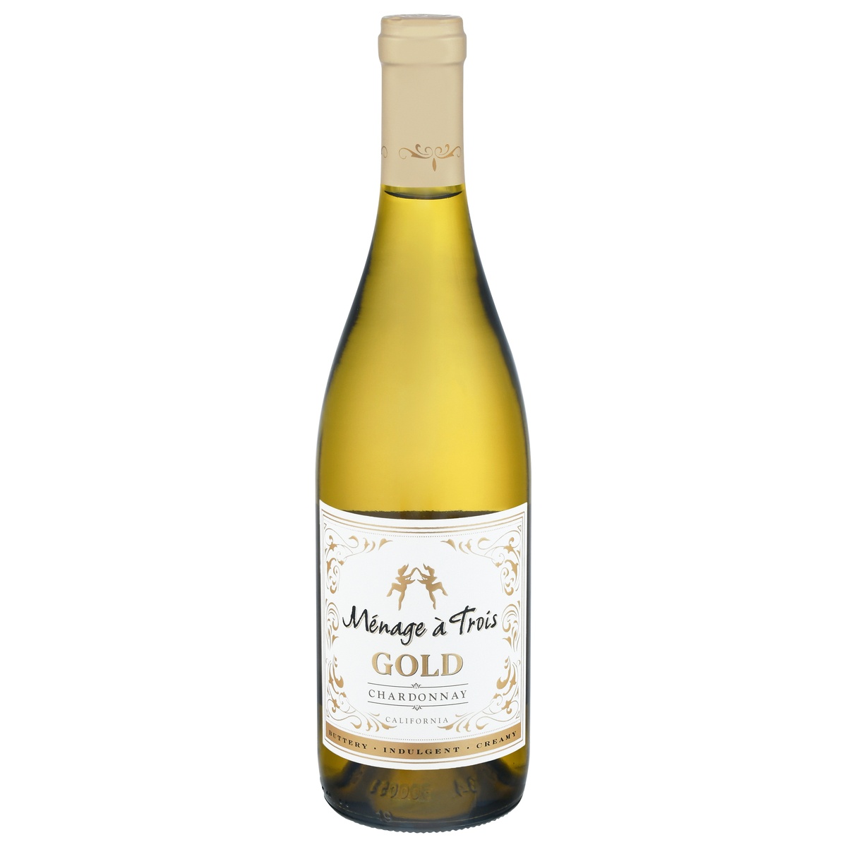 slide 9 of 9, Menage a Trois Gold Chardonnay, 750 ml