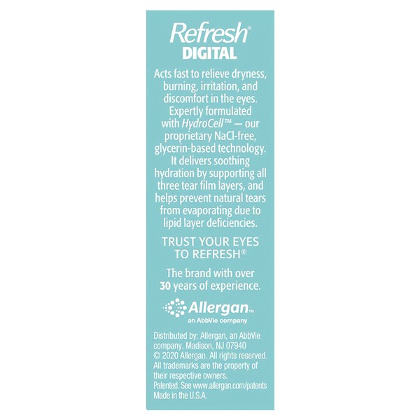 slide 7 of 21, Refresh Digital Pf, 0.33 oz