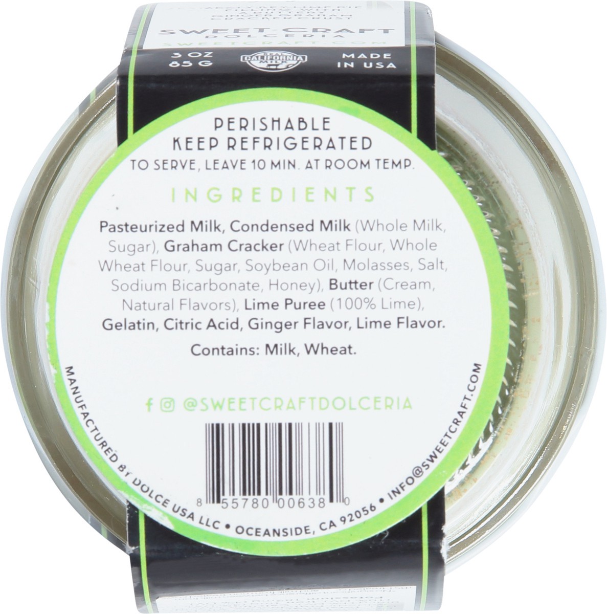 slide 7 of 9, Sweet Craft Dolceria Key Lime Pie in a Jar 3 oz, 3 oz