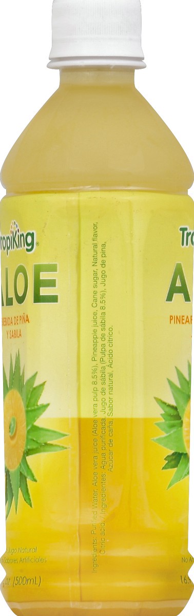 slide 2 of 4, Tropiking Juice Drink Pineapple & Aloe Vera Bottle- 16.9 oz, 16.9 fl oz