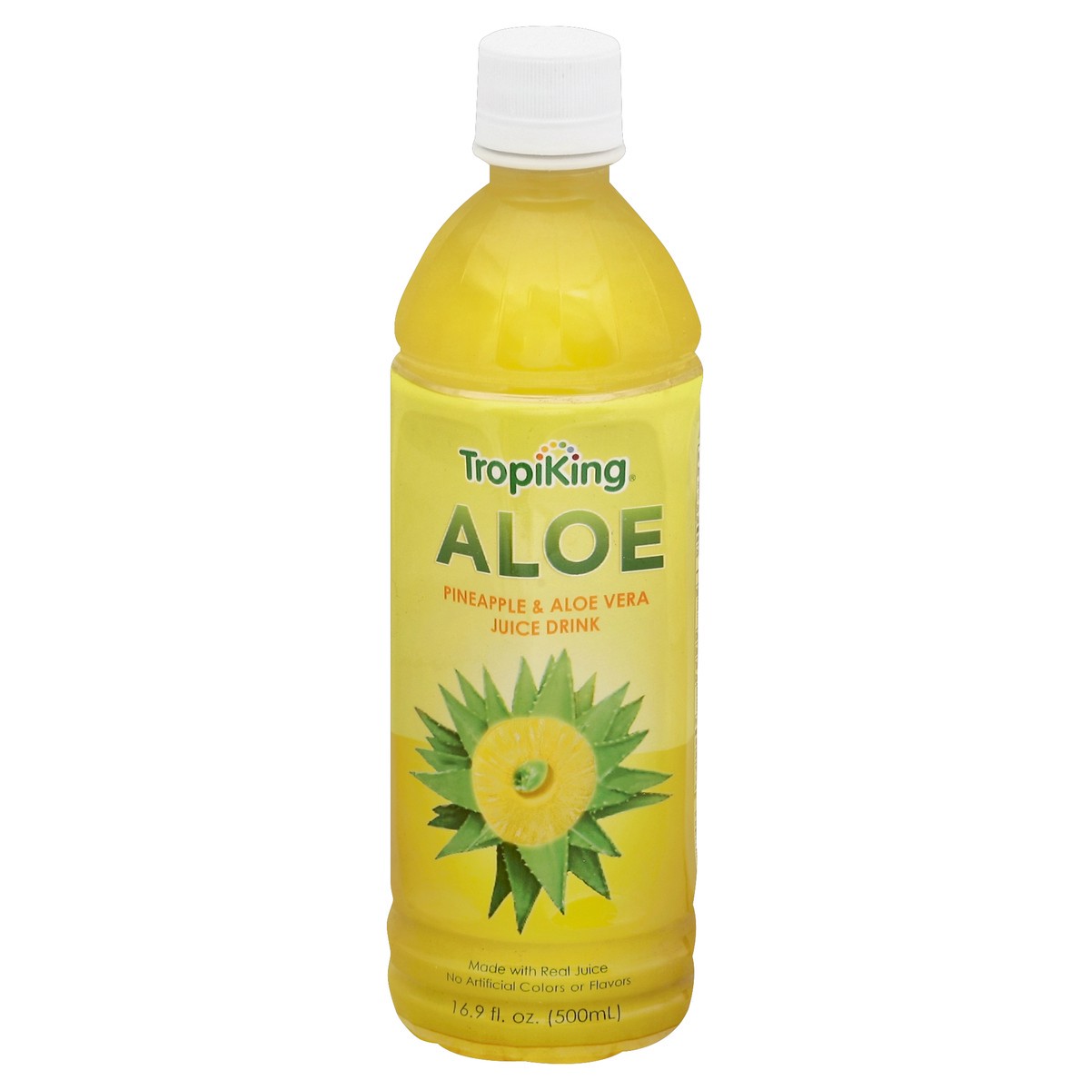 slide 3 of 4, Tropiking Juice Drink Pineapple & Aloe Vera Bottle- 16.9 oz, 16.9 fl oz