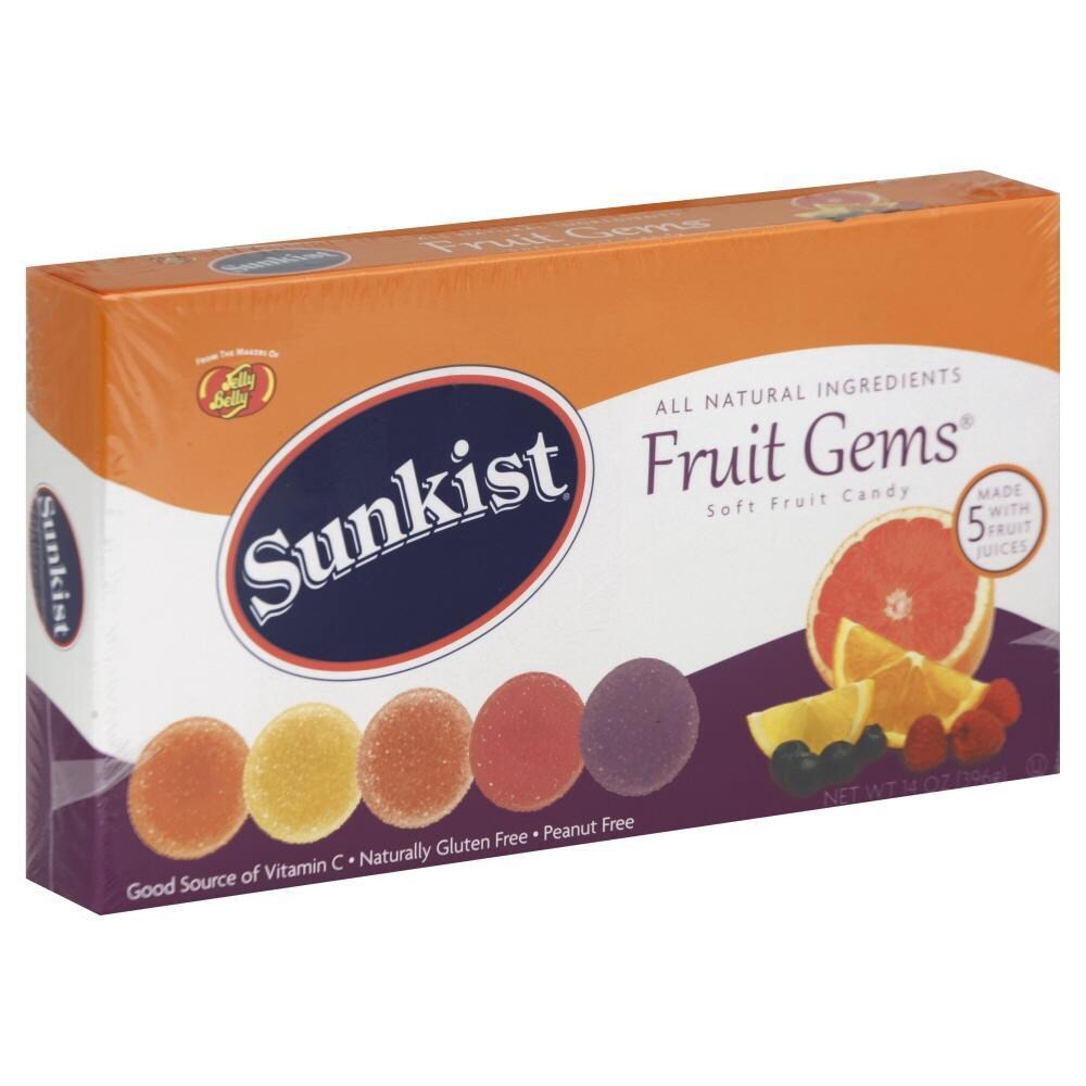 slide 1 of 4, Sunkist Fruit Gems, 14 oz