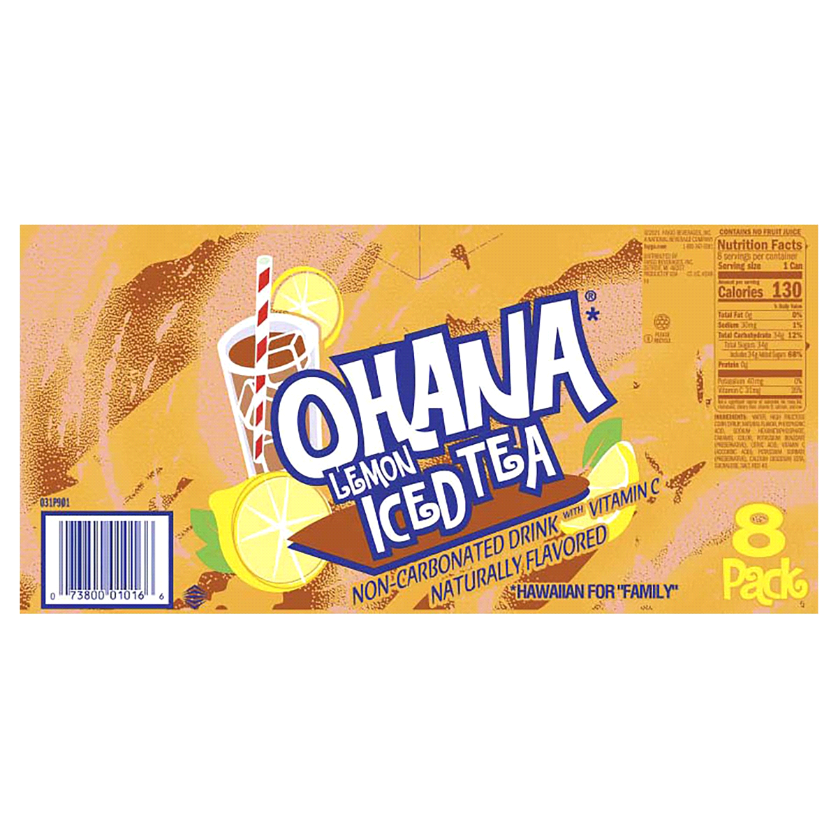 slide 4 of 13, Faygo Ohana Tea With Lemon / - 8 ct; 12 oz, 8 ct; 12 oz